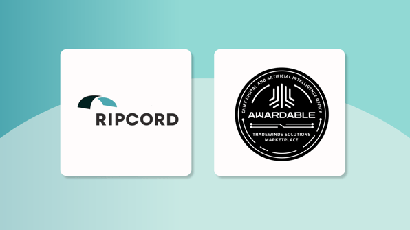 Ripcord Assessed “Awardable” for Department of Defense Work in the CDAO’s Tradewinds Solutions Marketplace